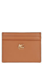 Load image into Gallery viewer, Logo detail leather card holder
