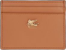 Load image into Gallery viewer, Logo detail leather card holder
