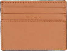 Load image into Gallery viewer, Logo detail leather card holder
