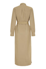 Load image into Gallery viewer, Belted cotton shirtdress
