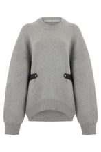 Load image into Gallery viewer, Sweater in mixed wool with detail

