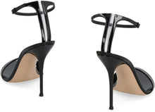 Load image into Gallery viewer, Scarlet patent leather sandals
