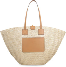 Load image into Gallery viewer, Raffia tote bag
