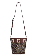 Load image into Gallery viewer, Globetrotter Jacquard fabric bucket bag
