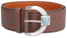 Load image into Gallery viewer, Paisley motif belt
