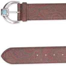 Load image into Gallery viewer, Paisley motif belt
