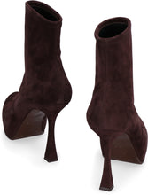 Load image into Gallery viewer, Suede ankle boots
