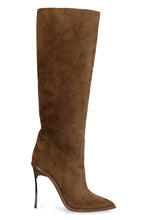 Load image into Gallery viewer, Suede knee high boots
