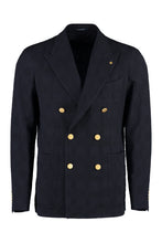 Load image into Gallery viewer, Virgin wool double-breasted jacket
