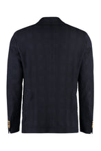Load image into Gallery viewer, Virgin wool double-breasted jacket
