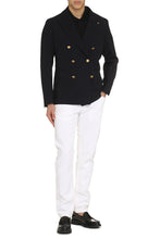 Load image into Gallery viewer, Virgin wool double-breasted jacket
