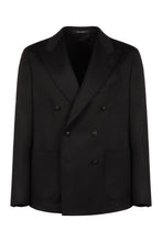 Load image into Gallery viewer, Montecarlo double-breasted wool blazer
