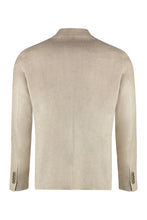 Load image into Gallery viewer, Silk double-breast blazer
