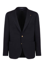 Load image into Gallery viewer, Single-breasted virgin wool jacket
