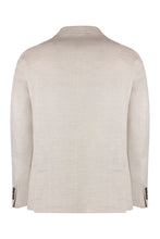 Load image into Gallery viewer, Cotton blend single-breast jacket
