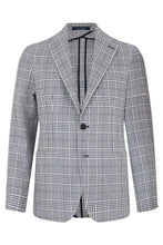 Load image into Gallery viewer, Single-breasted jacket in textured fabric

