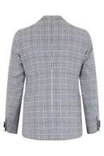 Load image into Gallery viewer, Single-breasted jacket in textured fabric
