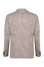 Load image into Gallery viewer, Linen-silk blend blazer
