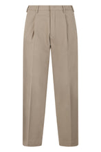 Load image into Gallery viewer, Cotton trousers with pleats
