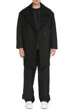 Load image into Gallery viewer, Wool blend double-breasted coat
