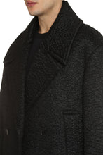 Load image into Gallery viewer, Wool blend double-breasted coat
