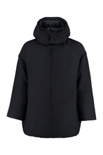 Load image into Gallery viewer, Reversible hooded down jacket
