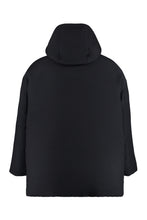 Load image into Gallery viewer, Reversible hooded down jacket
