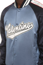 Load image into Gallery viewer, Embroidered satin bomber
