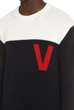Load image into Gallery viewer, Cotton crew-neck sweater
