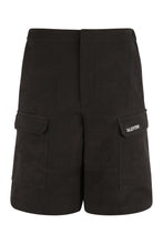 Load image into Gallery viewer, Cotton cargo bermuda shorts
