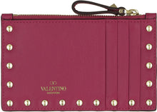 Load image into Gallery viewer, Valentino Garavani - Rockstud leather card holder
