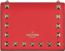 Load image into Gallery viewer, Valentino Garavani - Rockstud leather wallet
