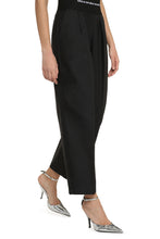 Load image into Gallery viewer, High-rise cotton trousers
