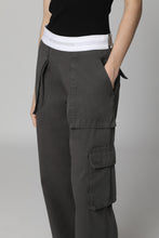 Load image into Gallery viewer, Rave cotton cargo-trousers
