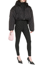 Load image into Gallery viewer, Hooded padded bomber jacket
