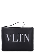 Load image into Gallery viewer, Valentino Garavani - VLTN leather flat pouch
