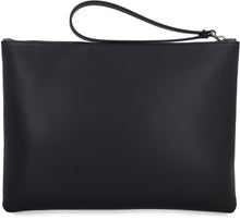 Load image into Gallery viewer, Valentino Garavani - VLTN leather flat pouch
