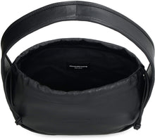 Load image into Gallery viewer, Cinch leather small hobo bag
