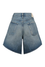 Load image into Gallery viewer, Gaucho denim bermuda shorts
