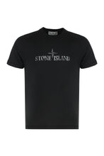 Load image into Gallery viewer, Cotton crew-neck T-shirt
