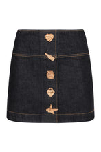 Load image into Gallery viewer, Denim mini skirt
