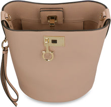 Load image into Gallery viewer, The Studio leather bucket bag
