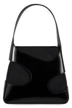 Load image into Gallery viewer, Leather and canvas shoulder bag
