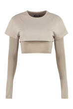 Load image into Gallery viewer, Long sleeve crop top
