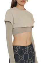 Load image into Gallery viewer, Long sleeve crop top
