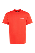 Load image into Gallery viewer, Cotton crew-neck T-shirt
