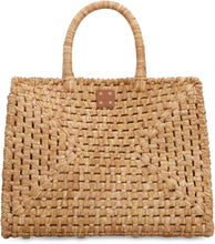 Load image into Gallery viewer, Studio Box raffia handbag
