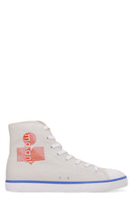 Load image into Gallery viewer, Benkeenh canvas high-top sneakers
