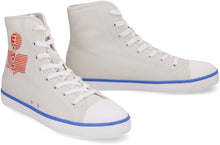Load image into Gallery viewer, Benkeenh canvas high-top sneakers
