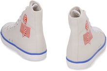 Load image into Gallery viewer, Benkeenh canvas high-top sneakers
